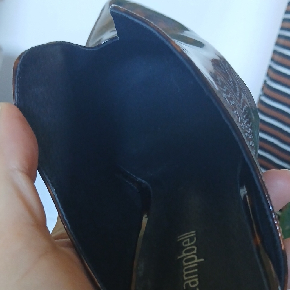 Jeffrey Campbell SALTAIRE Tortoiseshell Mules 8.5 - Picture 10 of 10